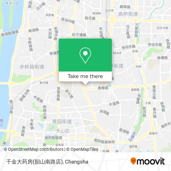 千金大药房(韶山南路店) map
