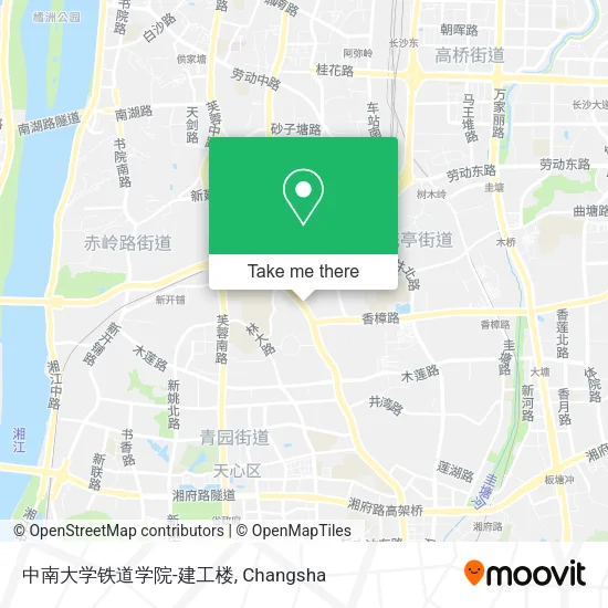 中南大学铁道学院-建工楼 map
