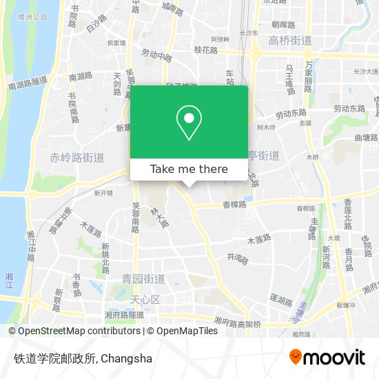 铁道学院邮政所 map