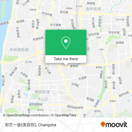 剪艺一族(美容部) map