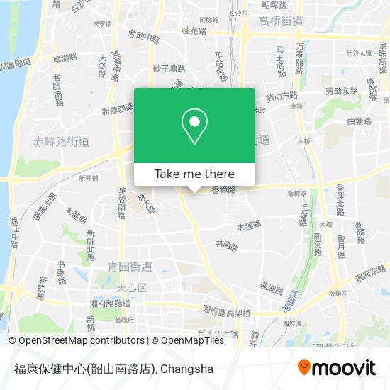 福康保健中心(韶山南路店) map