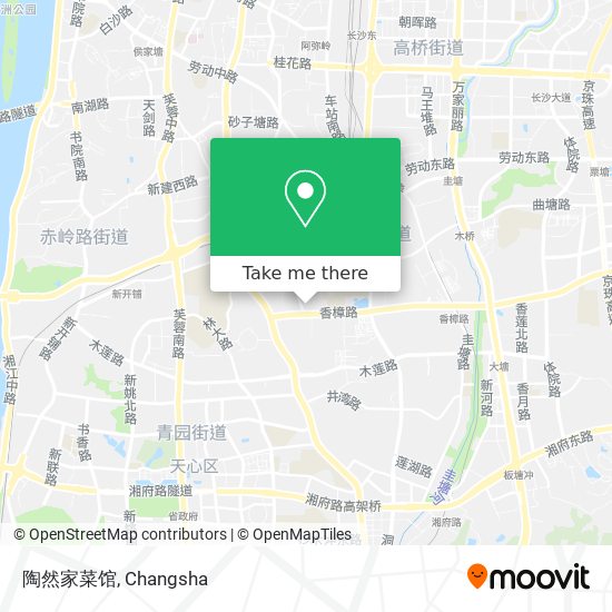 陶然家菜馆 map