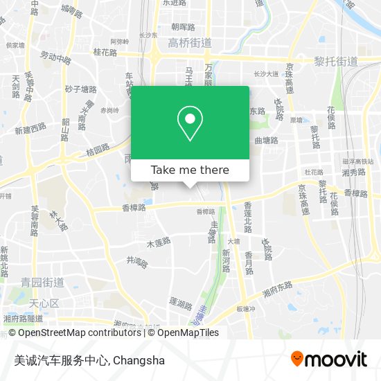 美诚汽车服务中心 map