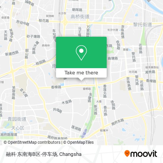 融科·东南海B区-停车场 map