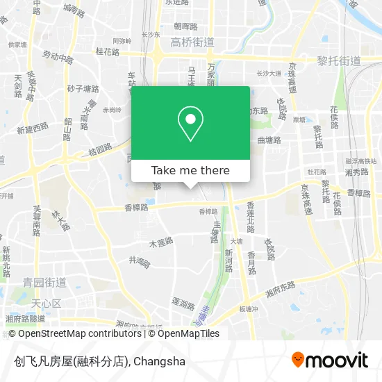 创飞凡房屋(融科分店) map