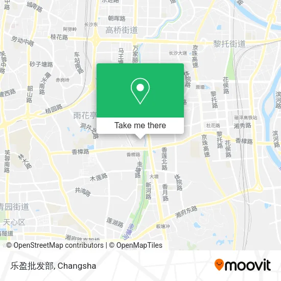 乐盈批发部 map