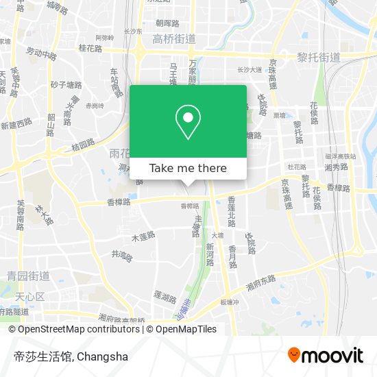 帝莎生活馆 map