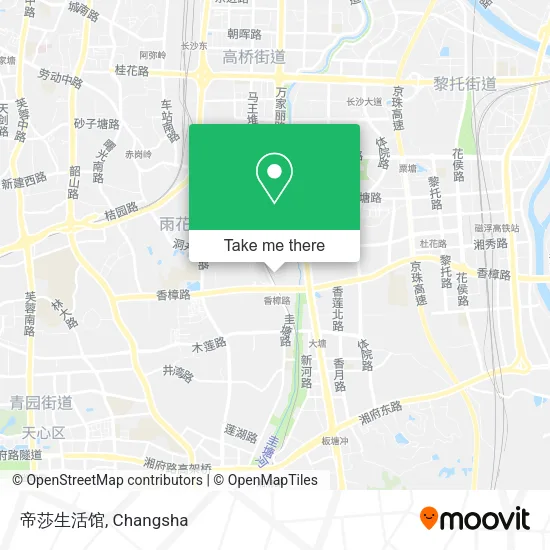 帝莎生活馆 map