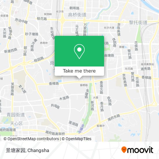 景塘家园 map