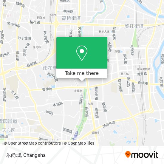 乐尚城 map