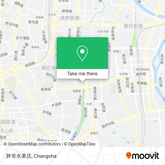 胖哥水果店 map