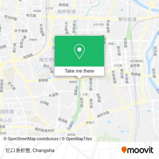 忆口香虾蟹 map