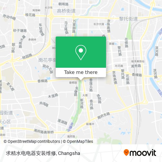 求精水电电器安装维修 map