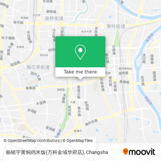 杨铭宇黄焖鸡米饭(万科金域华府店) map