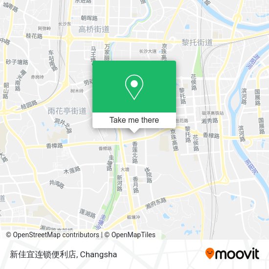新佳宜连锁便利店 map