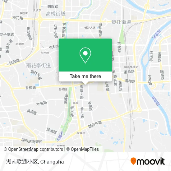 湖南联通小区 map