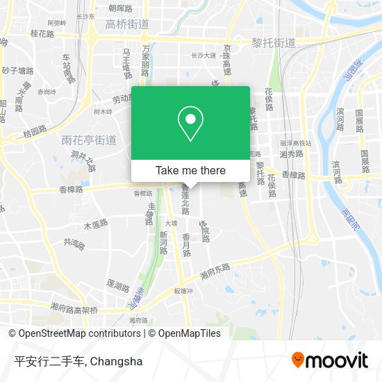 平安行二手车 map