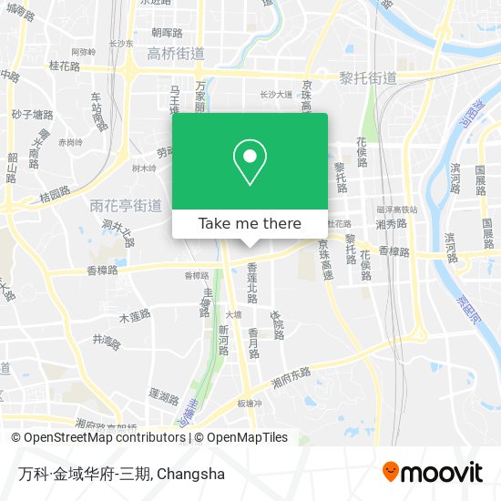 万科·金域华府-三期 map