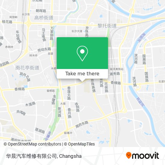 华晨汽车维修有限公司 map