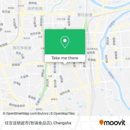 佳宜连锁超市(智涵食品店) map