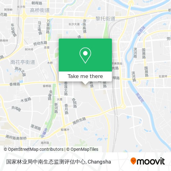 国家林业局中南生态监测评估中心 map