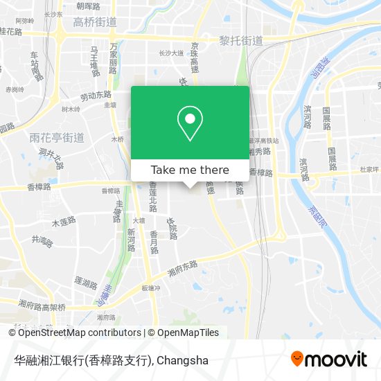 华融湘江银行(香樟路支行) map