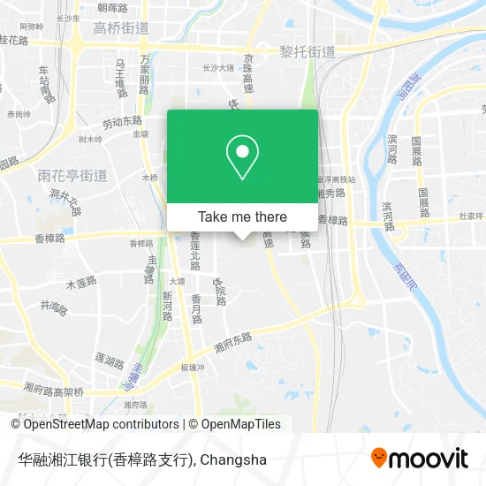 华融湘江银行(香樟路支行) map