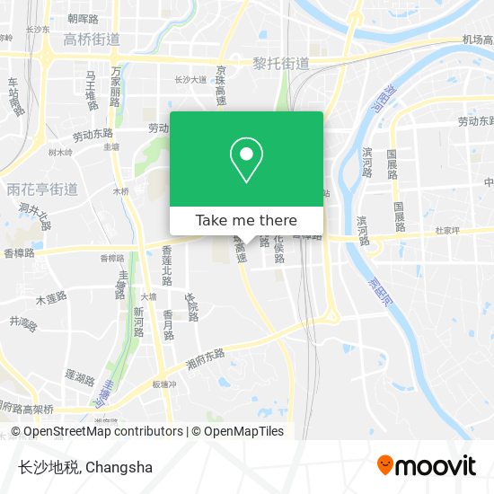 长沙地税 map
