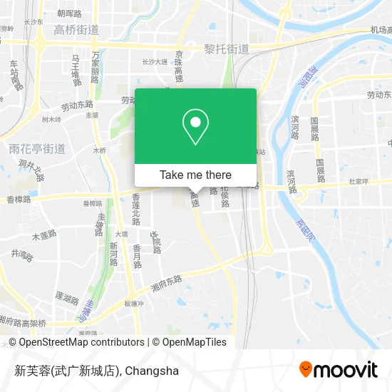新芙蓉(武广新城店) map