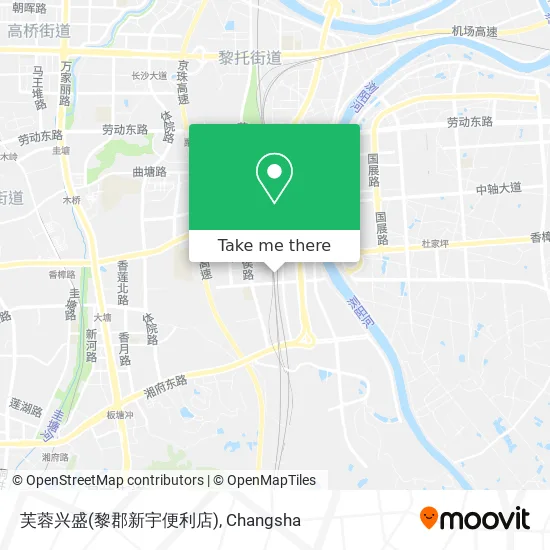 芙蓉兴盛(黎郡新宇便利店) map