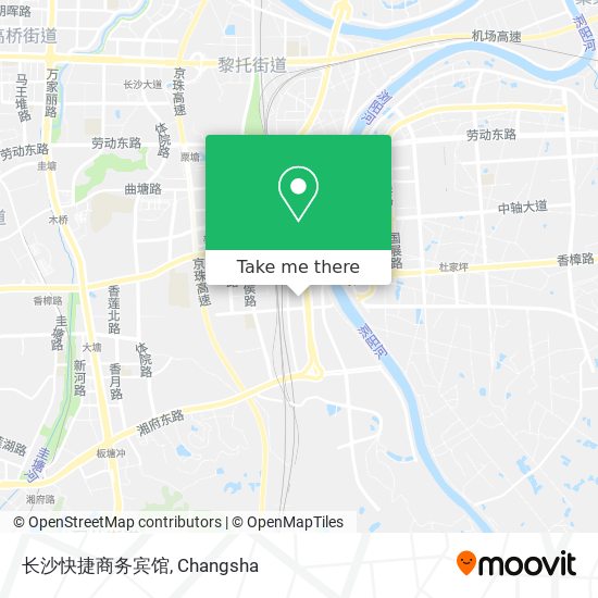 长沙快捷商务宾馆 map