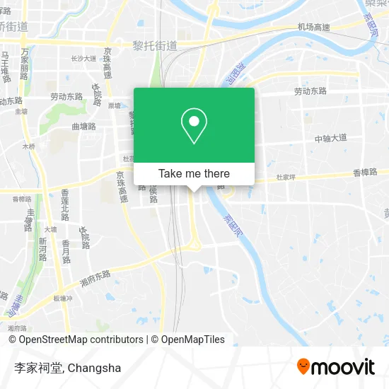 李家祠堂 map