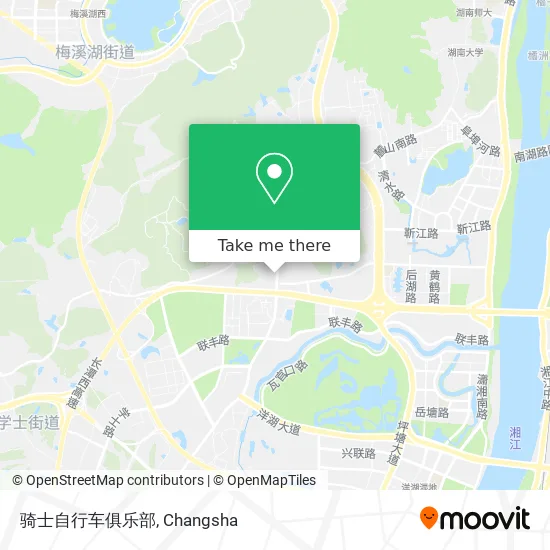骑士自行车俱乐部 map
