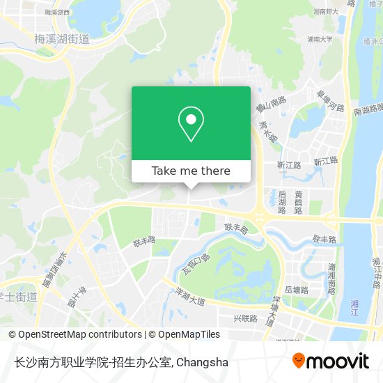 长沙南方职业学院-招生办公室 map