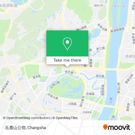 岳麓山公馆 map