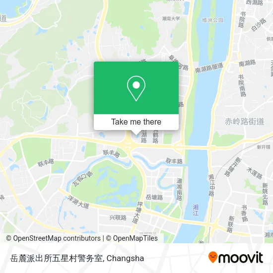 岳麓派出所五星村警务室 map