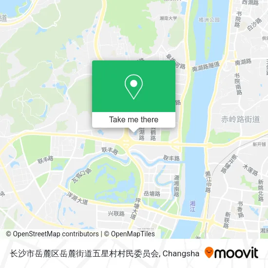 长沙市岳麓区岳麓街道五星村村民委员会 map