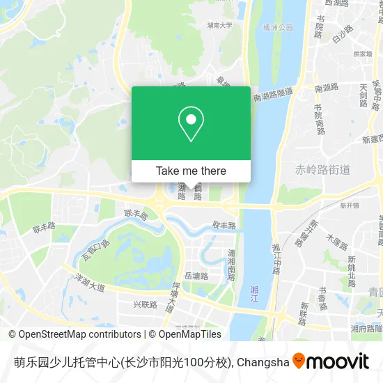 萌乐园少儿托管中心(长沙市阳光100分校) map