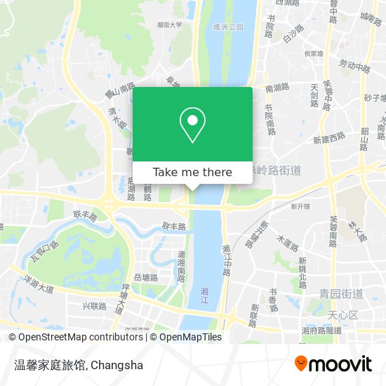 温馨家庭旅馆 map