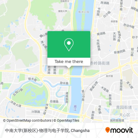 中南大学(新校区)-物理与电子学院 map