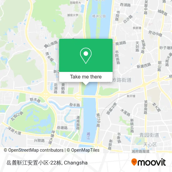 岳麓靳江安置小区-22栋 map