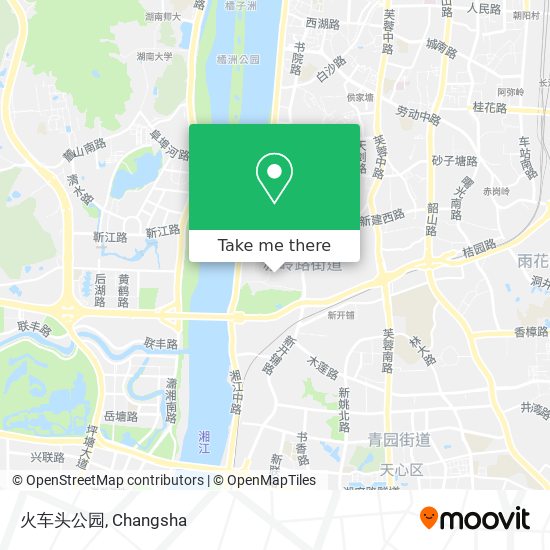 火车头公园 map
