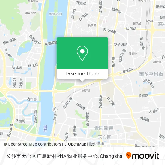 长沙市天心区广厦新村社区物业服务中心 map