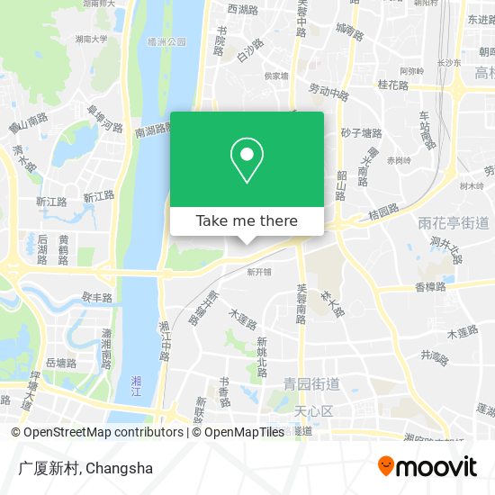 广厦新村 map