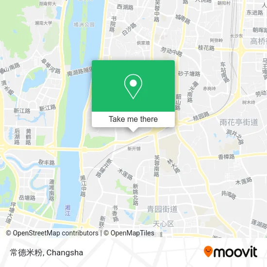 常德米粉 map