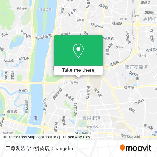 至尊发艺专业烫染店 map