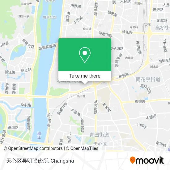 天心区吴明强诊所 map