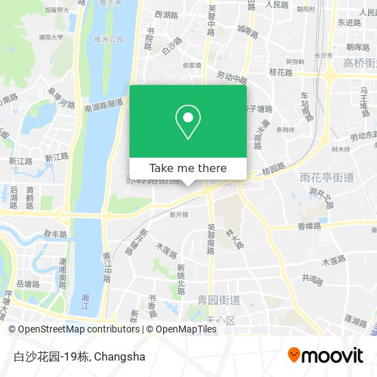 白沙花园-19栋 map