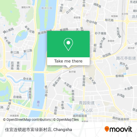 佳宜连锁超市富绿新村店 map