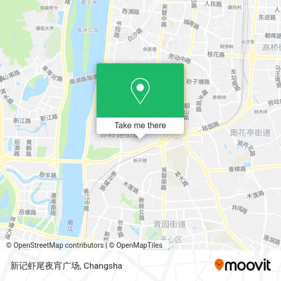 新记虾尾夜宵广场 map